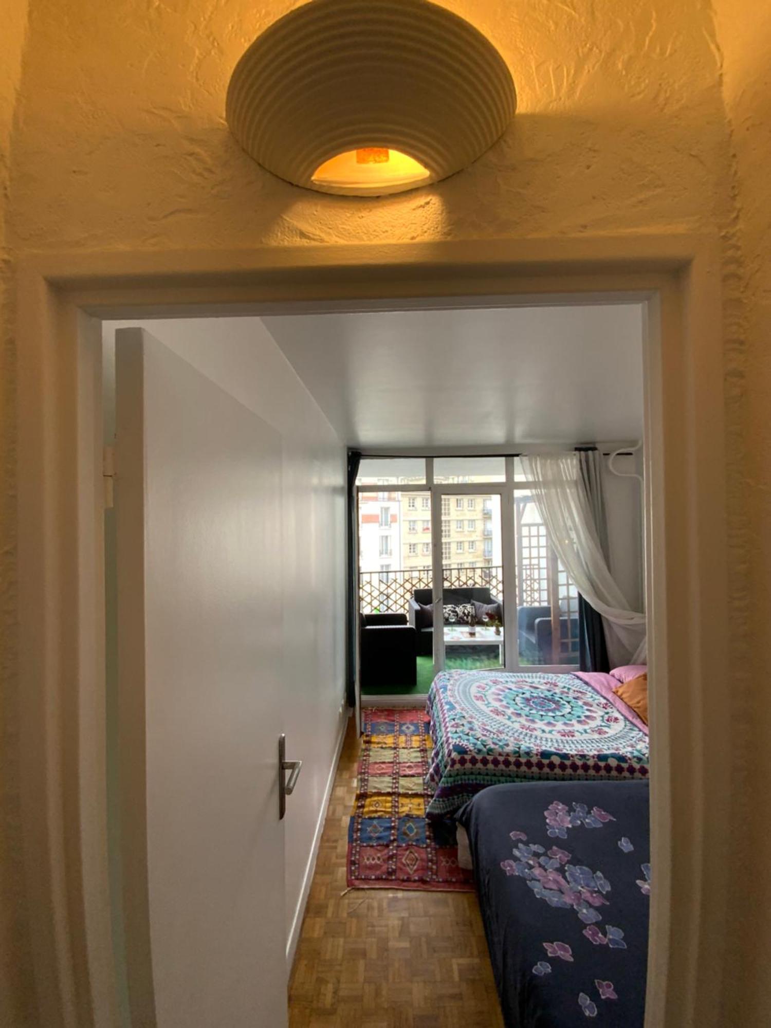 Chambre Chez L'Habitant Pres De Tour Eiffel Paris Exterior foto